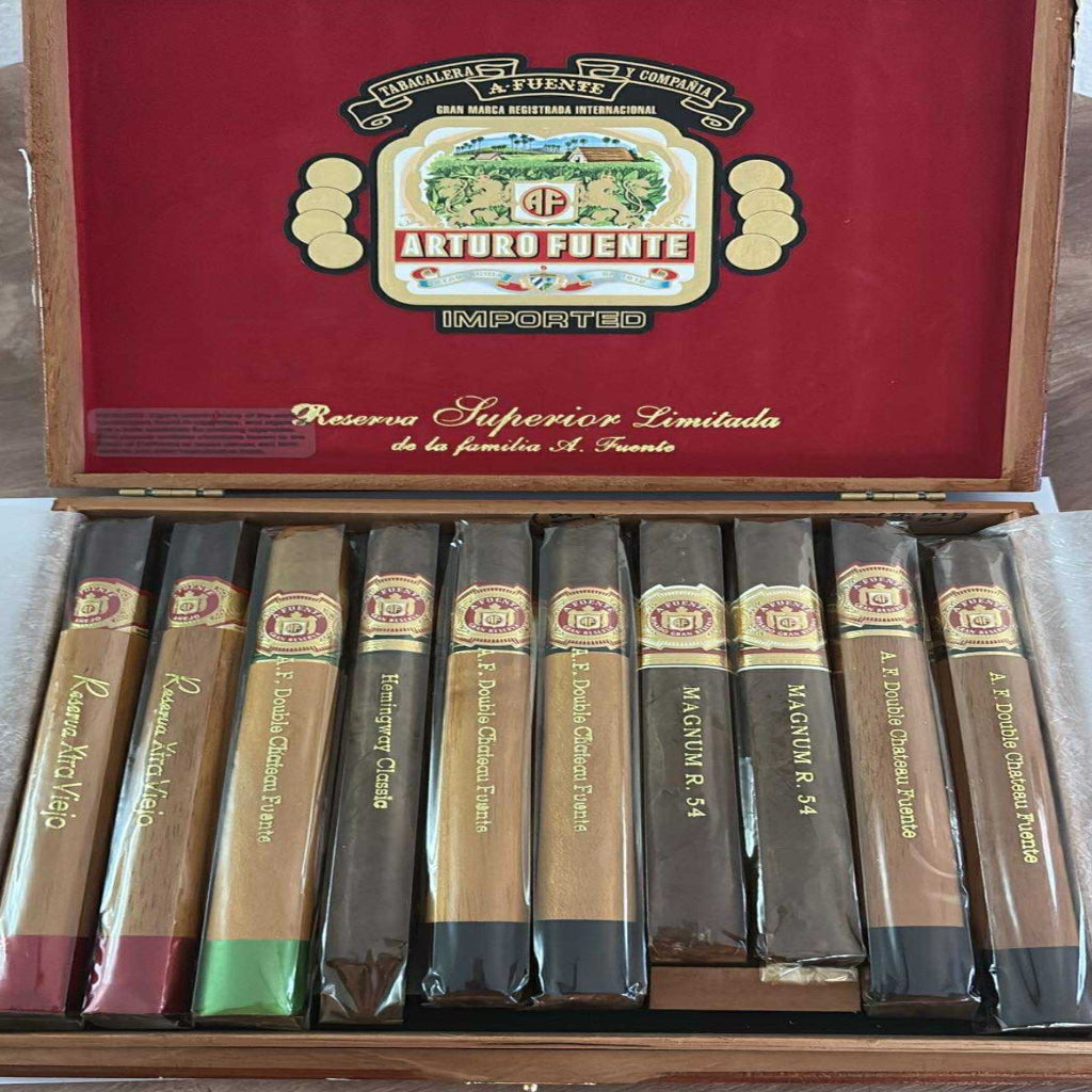 Arturo Fuente Sampler Holiday Collection 2012 Extra Special Reserve Box Of 10 Cigars