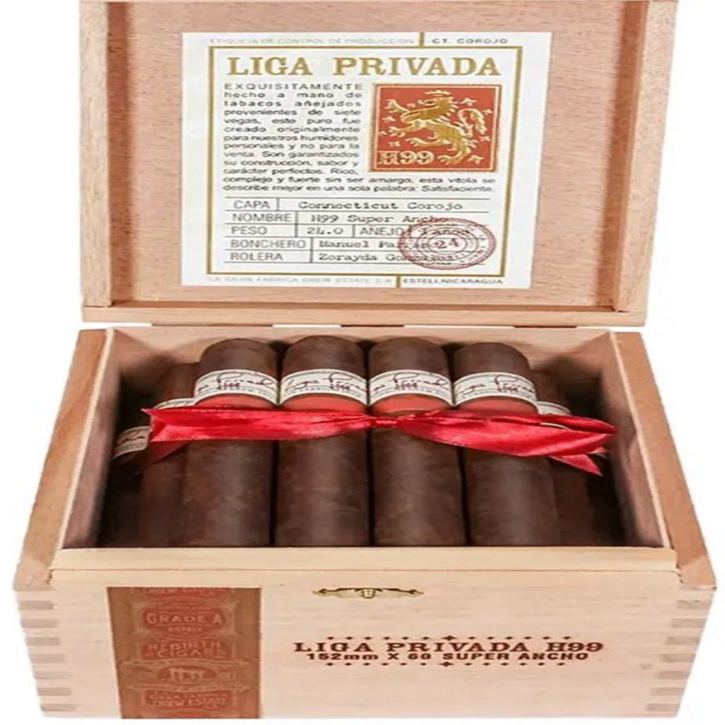 Drew Estate, Liga Privada H99 Super Ancho Gordo, Box Of 25 Cigars , premium cigars, cityofcigars.com