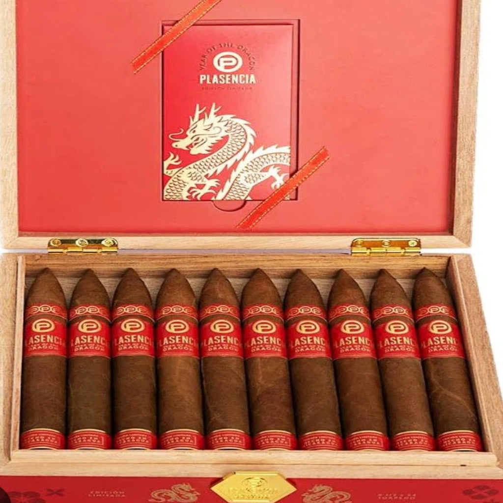 Plasencia, Year of the Dragon Limited Edition Box Of 10 Cigars ,premium cigars, cityofcigars.com
