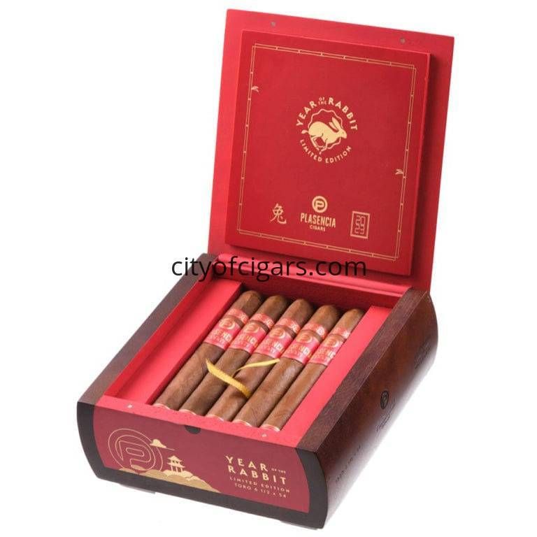 Plasencia Year of the Rabbit Limited Edition 2023 Cigars - 1 Box Of 10 Plasencia Year of the Rabbit Limited Edition 2023 Cigars by cityofcigars.com - All, Arturo Fuente, Boutique, Other, Plasencia