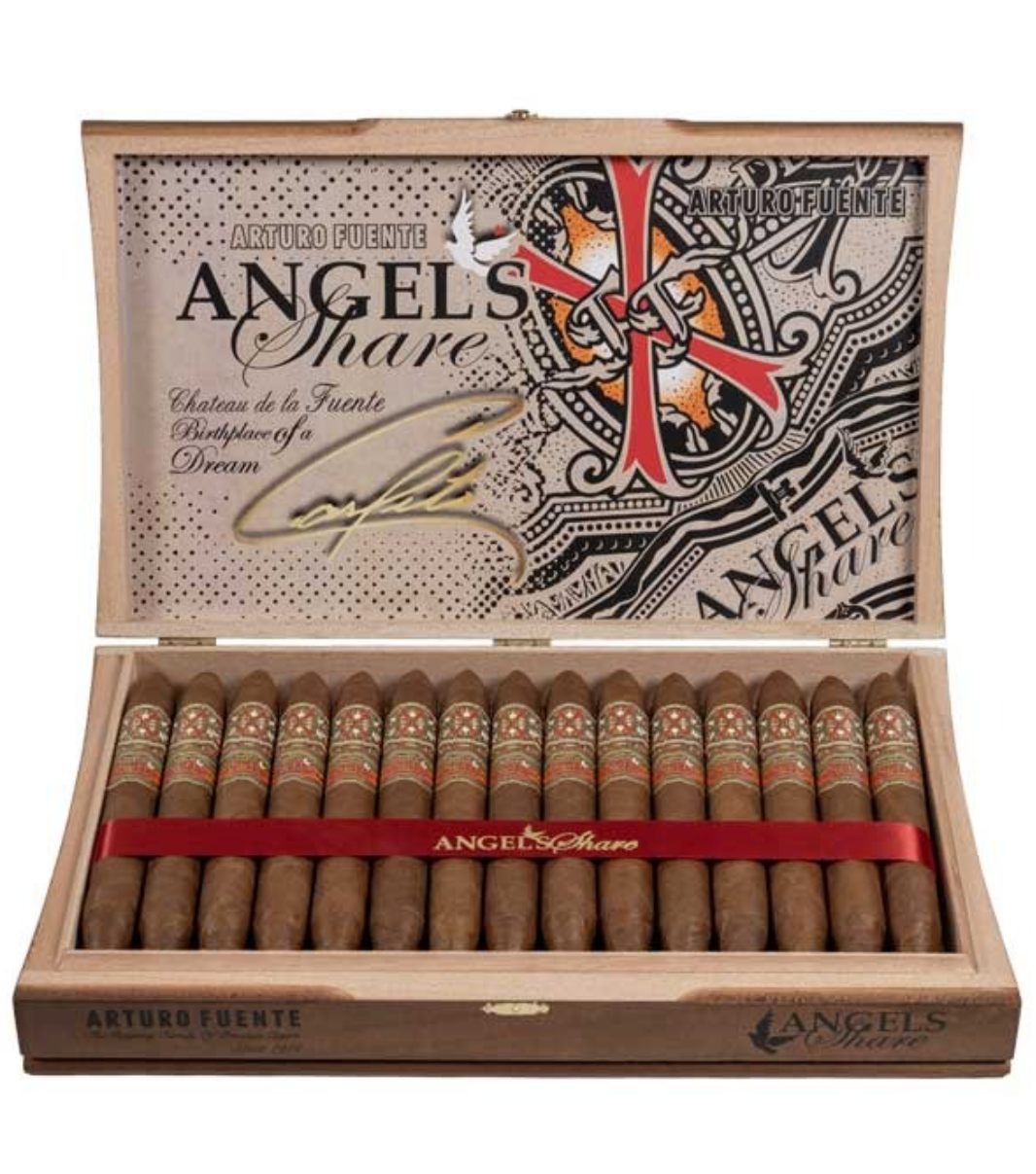 Arturo Fuente Elie Bleu OpusX Angel's Share Red Sycamore Humidor