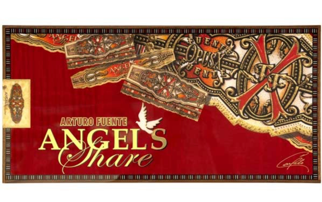 Arturo Fuente Elie Bleu OpusX Angel's Share Red Sycamore Humidor