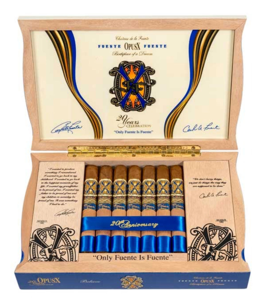 Arturo Fuente Fuente OpusX 20th Anniversary Believe (Box of 20 Cigars)