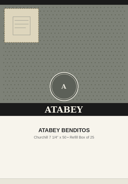 Atabey Benditos Churchill (7" 1/4 * 50) Refill Box Of 25 Cigars | City of Cigars