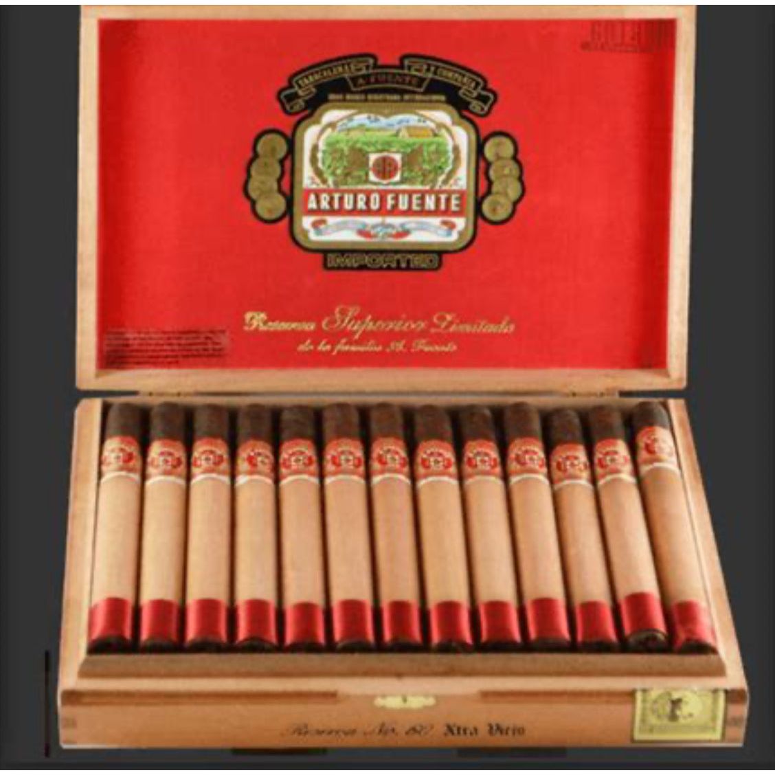 Arturo Fuente Anejo Reserva No. 60 6"1/4 * 48 Cigars Free Shipping