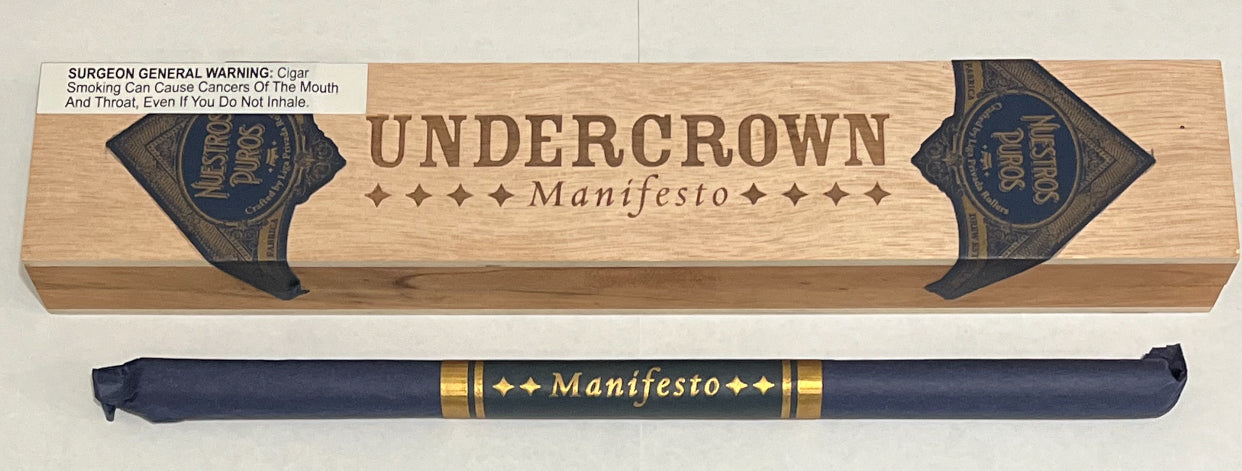 Drew Estate Undercrown Manifesto Cigar Coffin