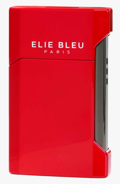 ELIE BLEU MONOCHR Elie Bleu J-12 Wide Plano Jet Flame Lighter Red Finish, EBJ12225, New In Box