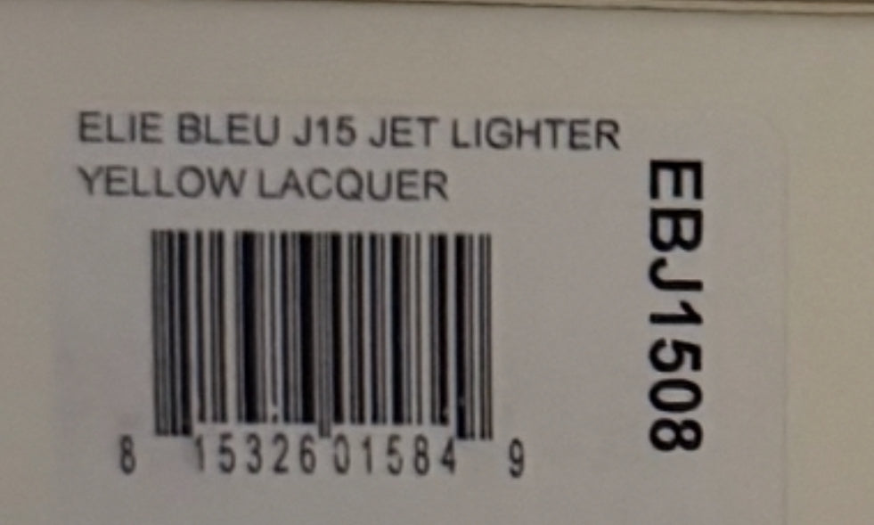 ELIE BLEU LACQUER J-15 TORCH FLAME SINGLE JET CIGAR LIGHTER EBJ1508