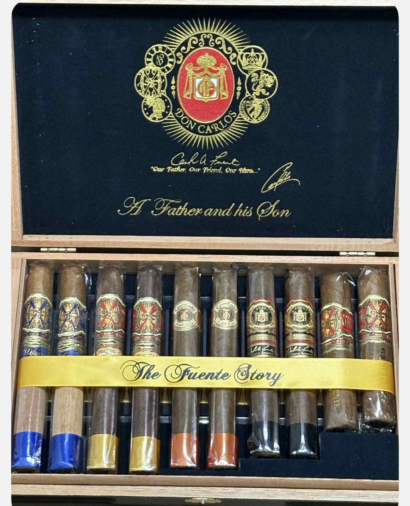 Arturo Fuente Don Carlos Father & Son 10 Cigar Sampler