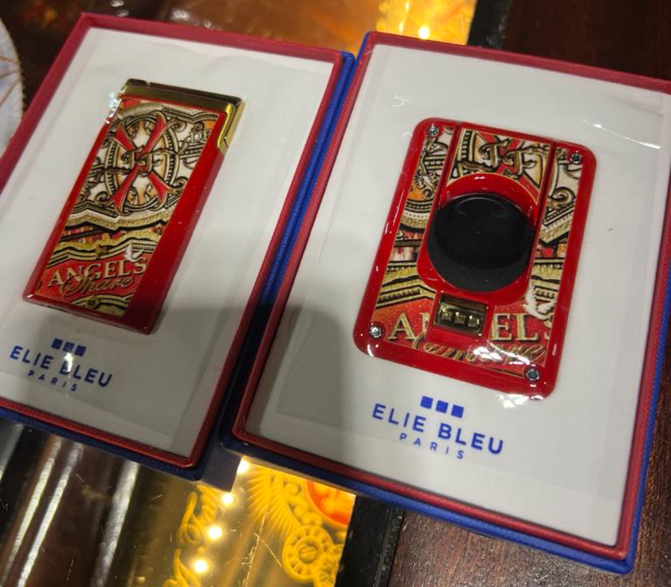 ELIE BLEU OPUSX ANGEL’S SHARE HUMIDOR + 60 LIMITED RELEASE “STAIRWAY TO HEAVEN” OPUSX CIGARS PLUS FREE GIFT SET