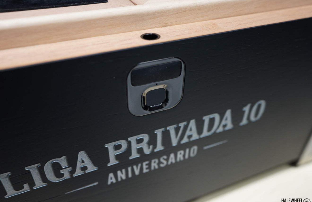 Drew Estate Liga 10 biometric 100ct humidor W/ S.T. Dupont Lighter and Cutter With 20 Rare Feast Cigars
