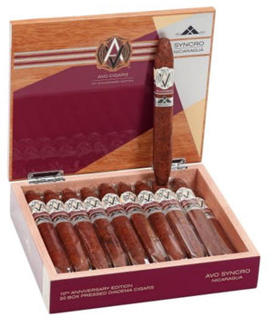 Avo Syncro 10th Anniversary LE Box-Pressed Diadema (6 x 50) Box Of 20 Cigars