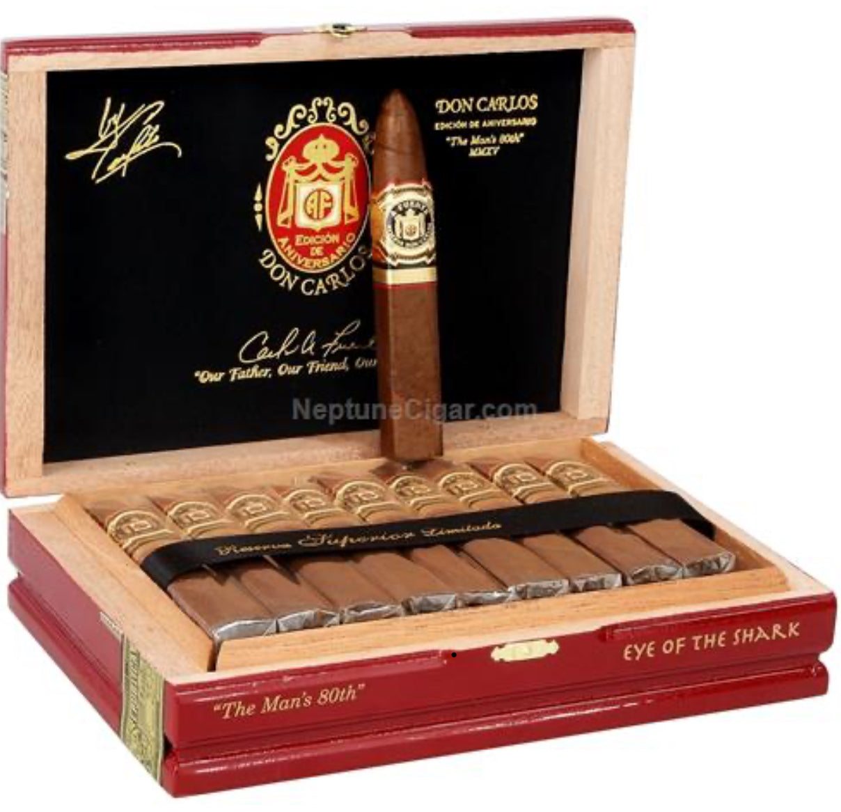 Arturo Fuente Don Carlos Eye of the Shark Box Of 20 Cigars
