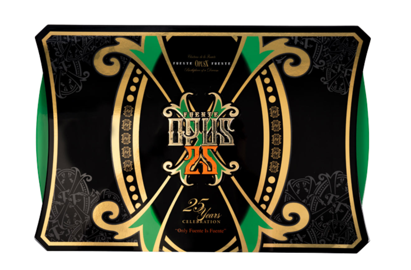 Arturo Fuente Opus X 25th Anniversary Perfecto OpusX La Familia X to the 25th Power 20 Coffins  XX With Cigars