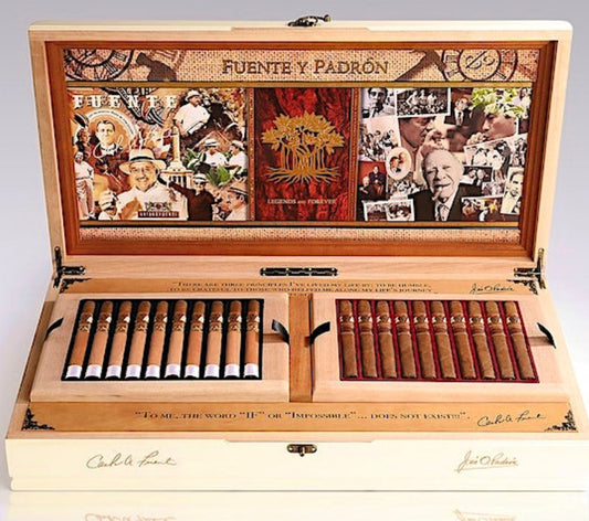 Arturo Fuente & Padron Legends Collaboration Cigars Free Shipping