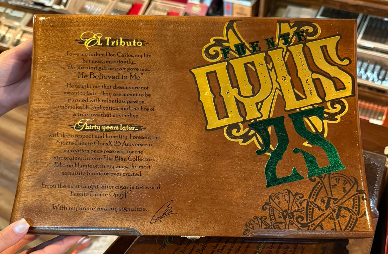 Arturo Fuente OpusX 25th Aniversario Tributo Box Of 25 Cigars