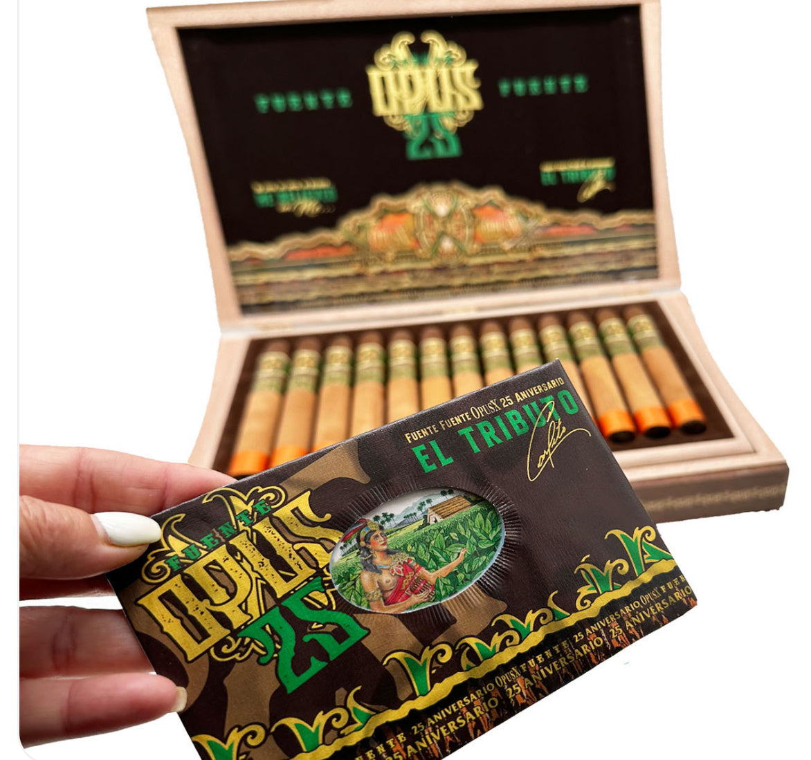 Arturo Fuente OpusX 25th Aniversario Tributo Box Of 25 Cigars