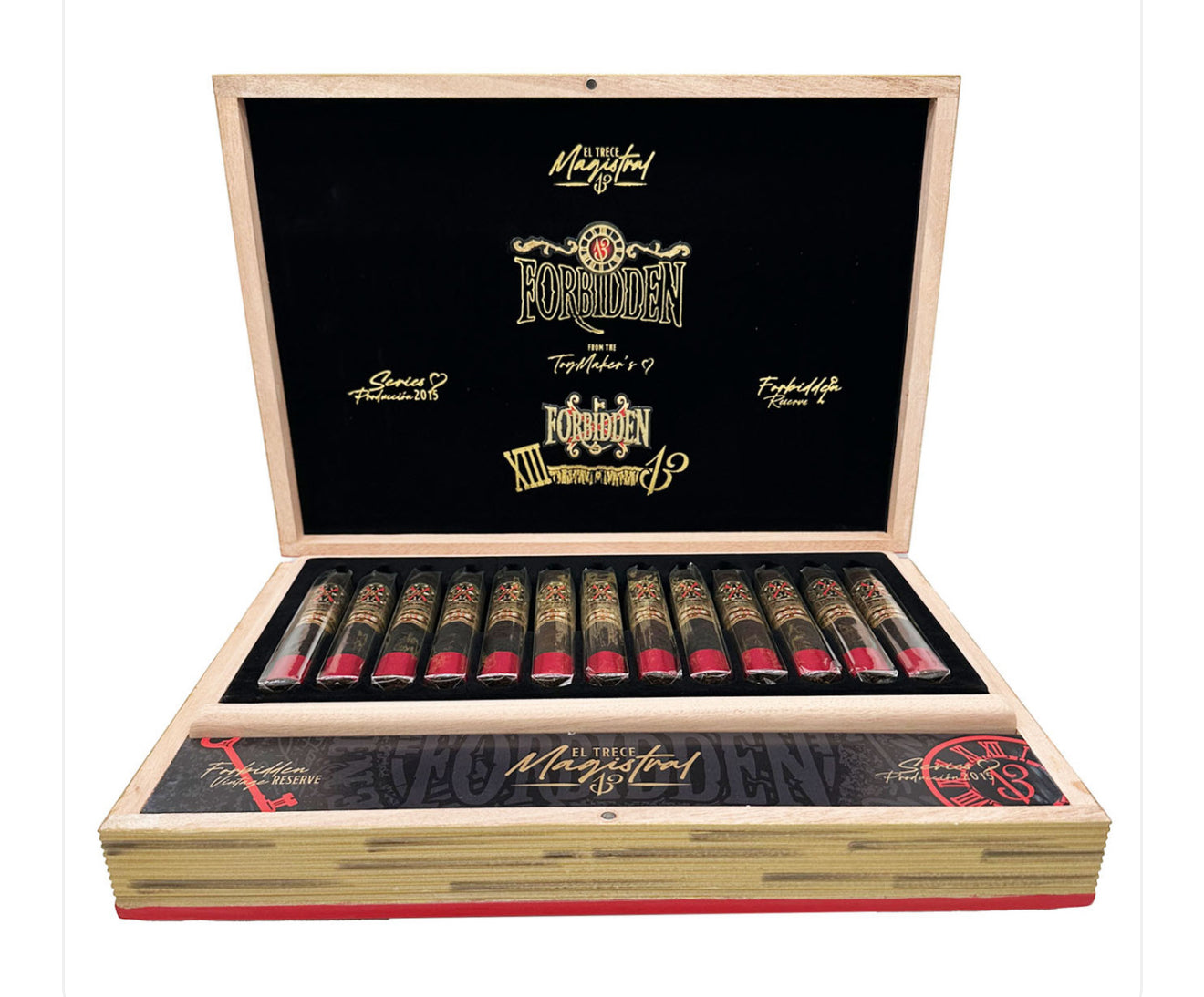 Arturo Fuente Opus X FORBIDDEN X EL TRECE MAGISTRAL 13 Box Of 26 Cigars
