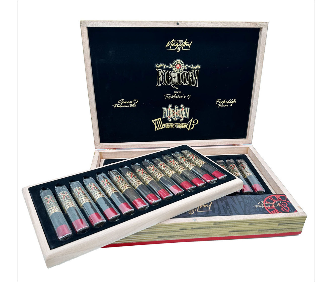 Arturo Fuente Opus X FORBIDDEN X EL TRECE MAGISTRAL 13 Box Of 26 Cigars