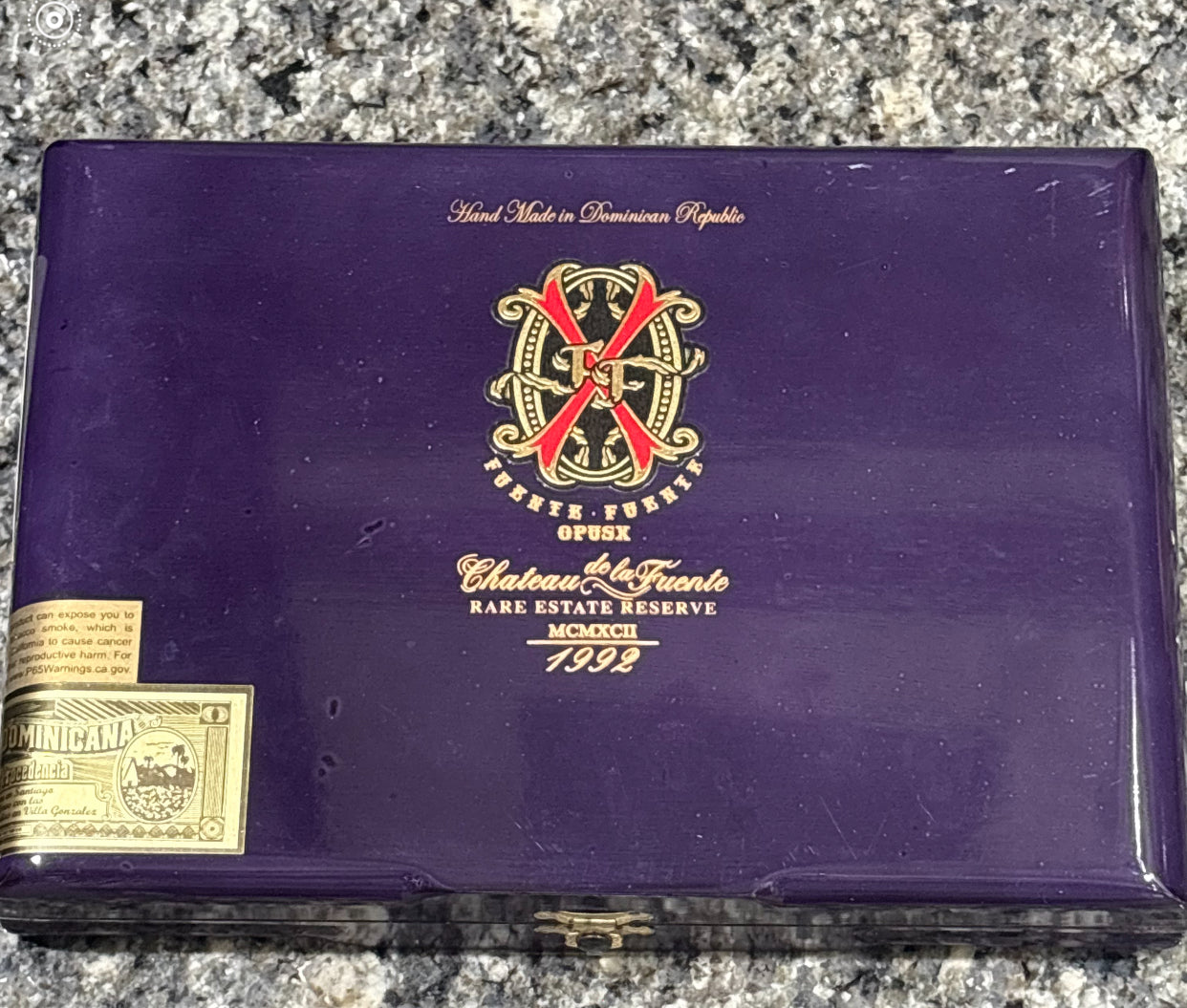 Arturo Fuente Opus X Purple Rain Toro Destino Siglo Maduro 2024 Event Only Single Cigars