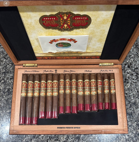 Arturo Fuente Opus X Holiday Collection Sampler 2018 Box Of 15 Cigars