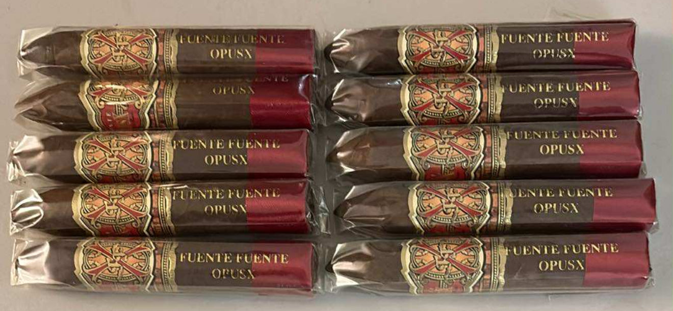 0036 Arturo Fuente OpusX Belicoso XXX Power Rangers Pack Of Ten (10) Cigars