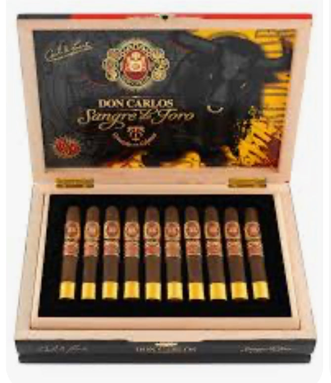 Arturo Fuente Don Carlos Sangre De Toro Puro Cojones Box Of 20 Cigars