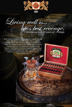 Arturo Fuente Añejo No. 46 Viego Maduro Pack Of (5) Five Cigars