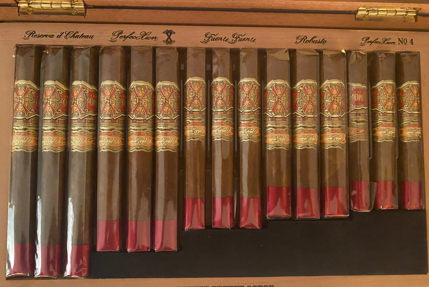 Arturo Fuente Opus X Red Foot Holiday Collection 2015 Box Of 15 Cigars