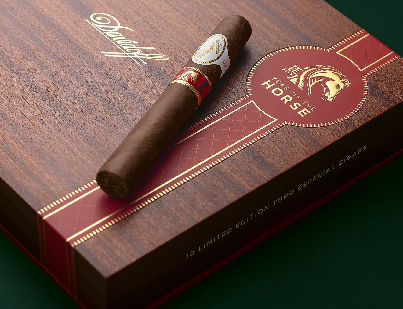 Davidoff Year of the Horse LE 2026 (6 1/2 x 55) Box Of 10 Cigars PRE-ORDER