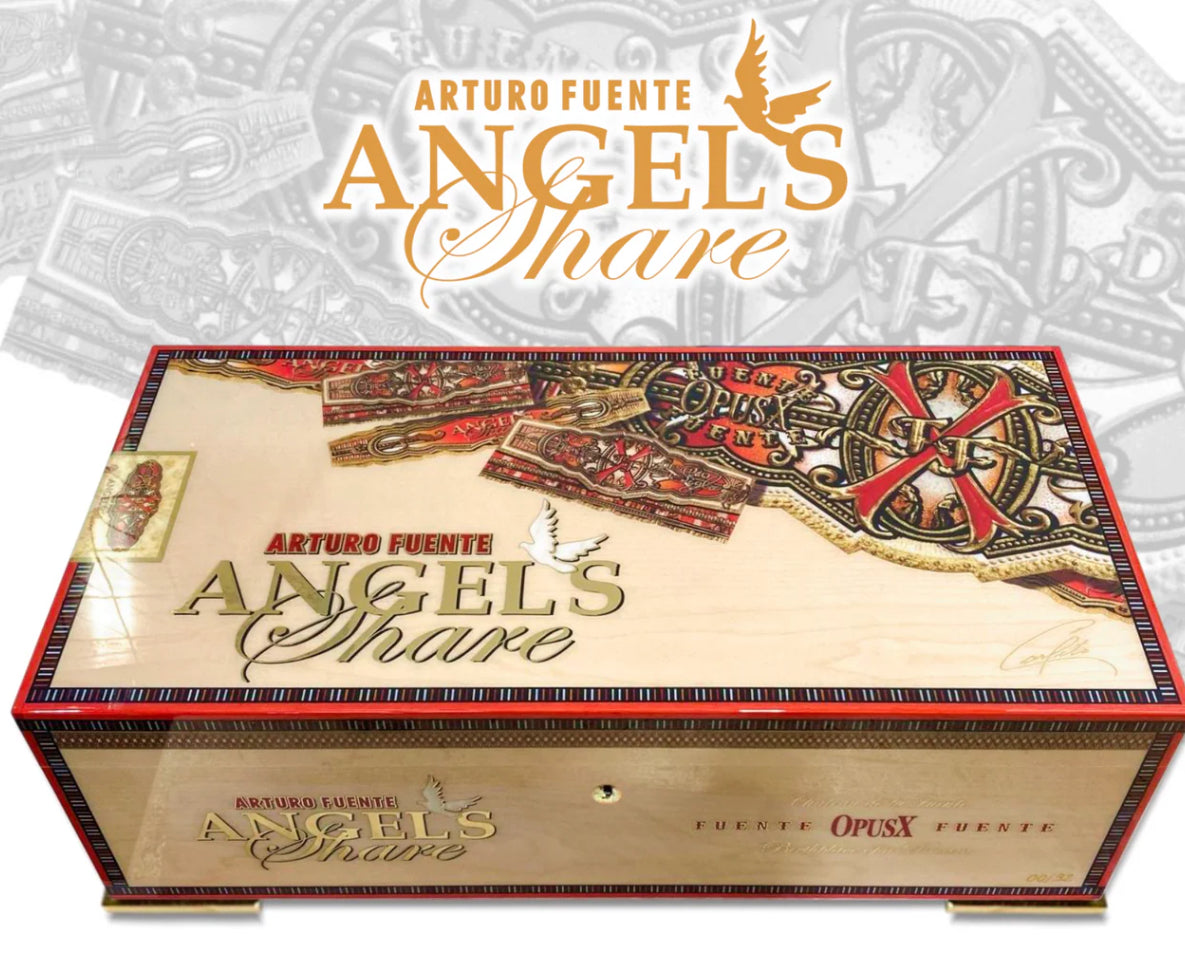 ELIE BLEU OPUSX ANGEL’S SHARE HUMIDOR + 60 LIMITED RELEASE “STAIRWAY TO HEAVEN” OPUSX CIGARS IN STOCK READY TO SHIP
