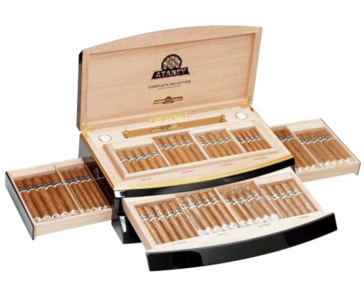 Atabey Limited Edition Humidor with 60-Cigars + 1 FREE Gift S.T DuPont Cigar Lighter