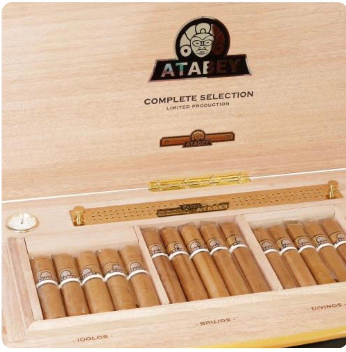 Atabey Limited Edition Humidor with 60-Cigars + 1 FREE Gift S.T DuPont Cigar Lighter