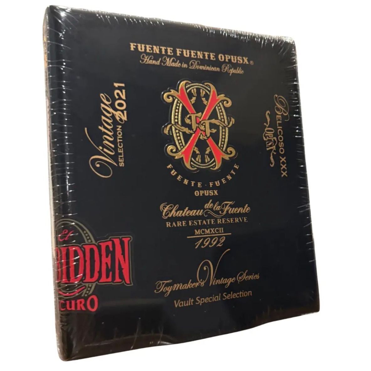 Arturo Fuente Opus X Forbidden X Belicoso Toymaker Vintage Series 2021 5