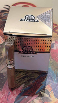 Atabey Hechizos 4" * 40 Box of 25 Cigars + Free Gift 1 Atabey Black Ritos Cigar