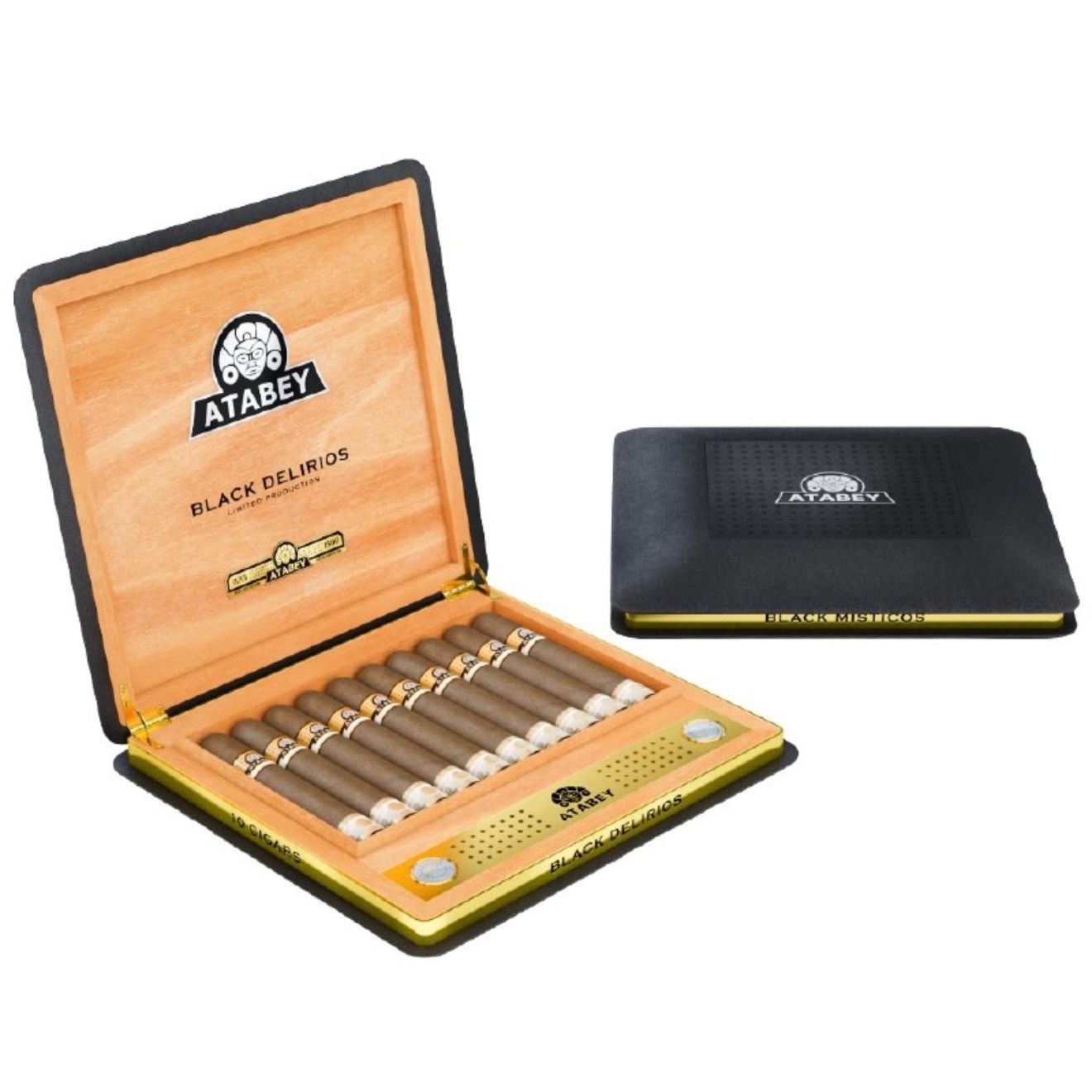 Atabey Black Delirios (Box of 10) Cigars | City of Cigars