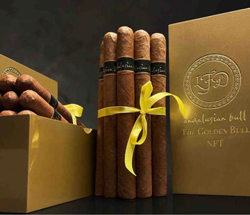 La Flor Dominicana Andalusian Bull Golden NFT Box Of 14 Cigars