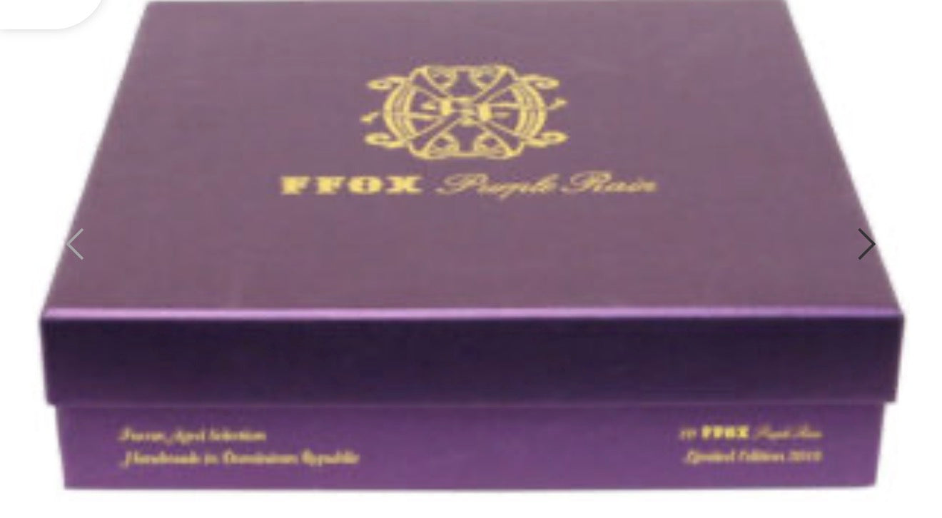 Arturo Fuente Fuente OPUS X Purple Rain “ Heaven & Earth “ Purple Rain 2025 Box Of 10 Cigars