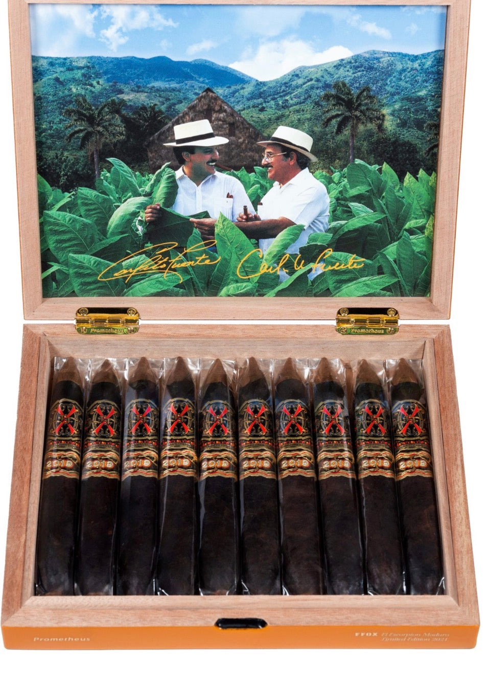 Arturo Fuente Fuente OPUS X  El Escorpion Maduro “ Heaven & Earth “ Box Of 10 Cigars