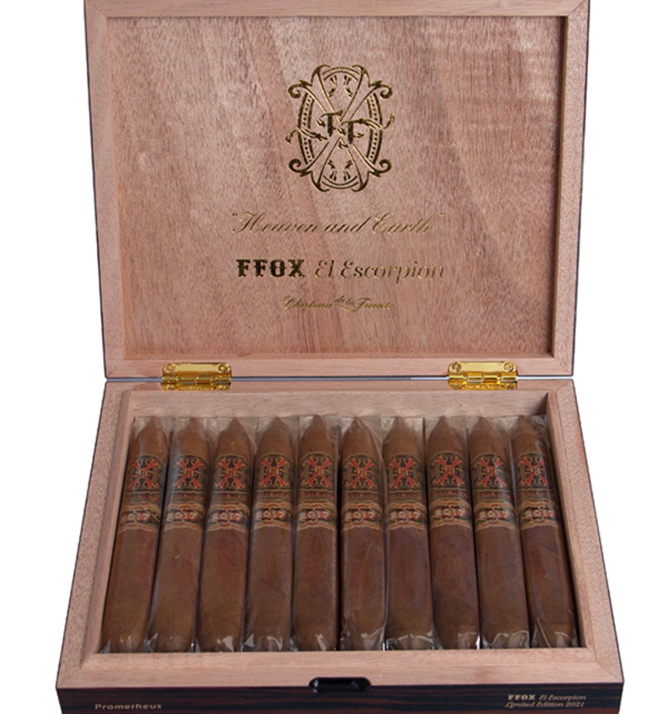 Arturo Fuente Fuente OPUS X  El Escorpion Natural “ Heaven & Earth “ Box Of 10 Cigars