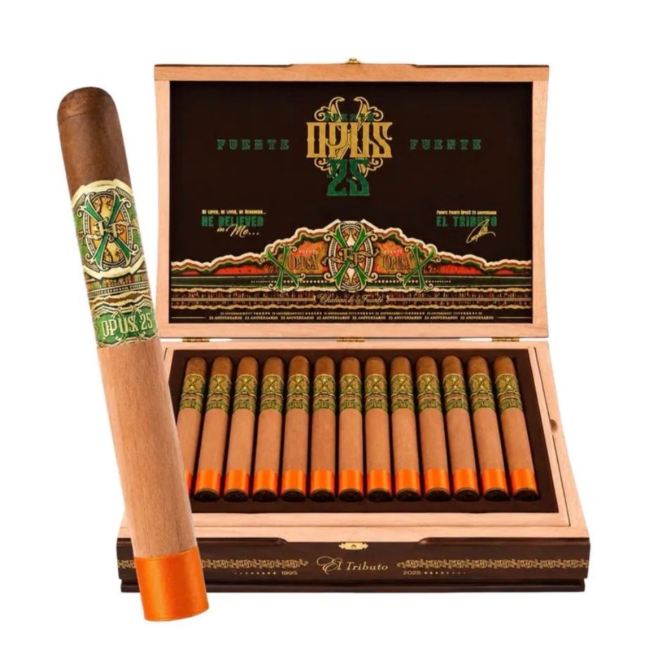 Arturo Fuente OpusX 25th Aniversario Tributo Box Of 25 Cigars