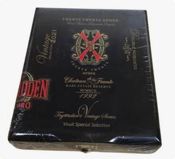 ARTURO FUENTE OPUS X TOYMAKER VINTAGE DOUBLE ROBUSTO BOX OF 5 CIGARS