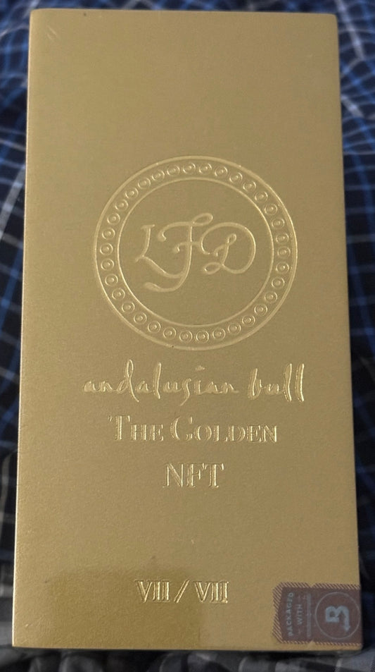 La Flor Dominicana Andalusian Bull Golden NFT VII/VII Lucky 7 Box Of 14 Cigars