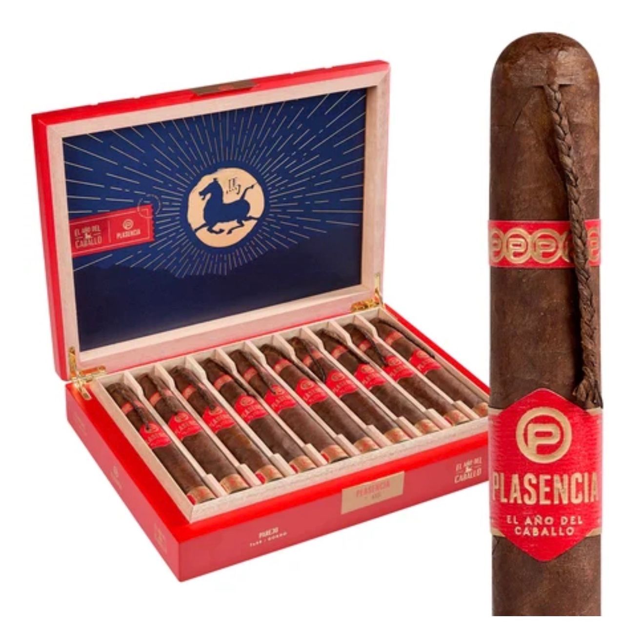 Plasencia Year of the Horse Box Of 10 Cigars