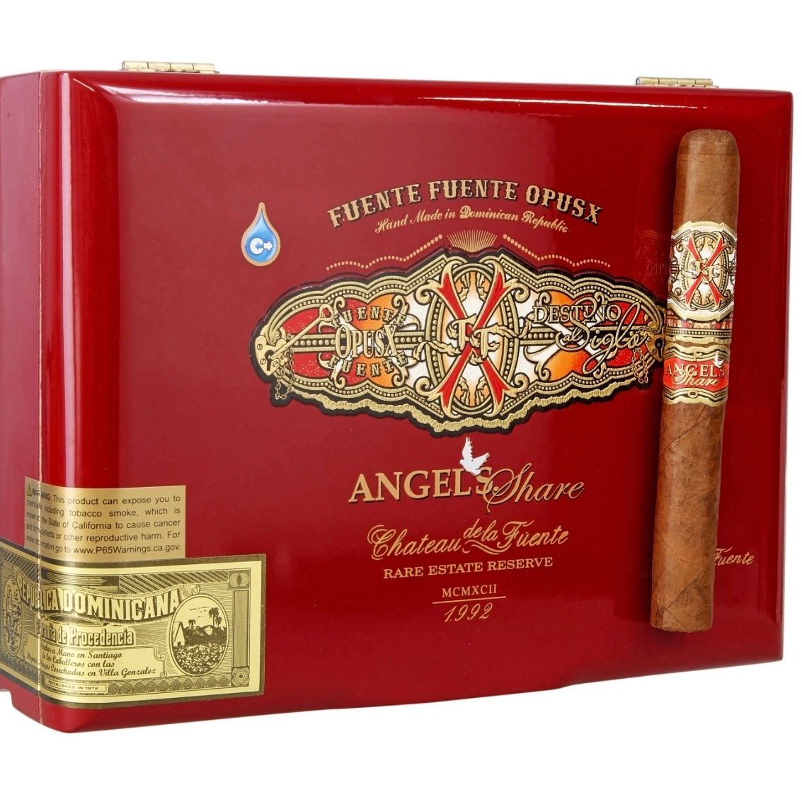Arturo Fuente Opus X Angels Share Fuente Box Of 32 Cigars