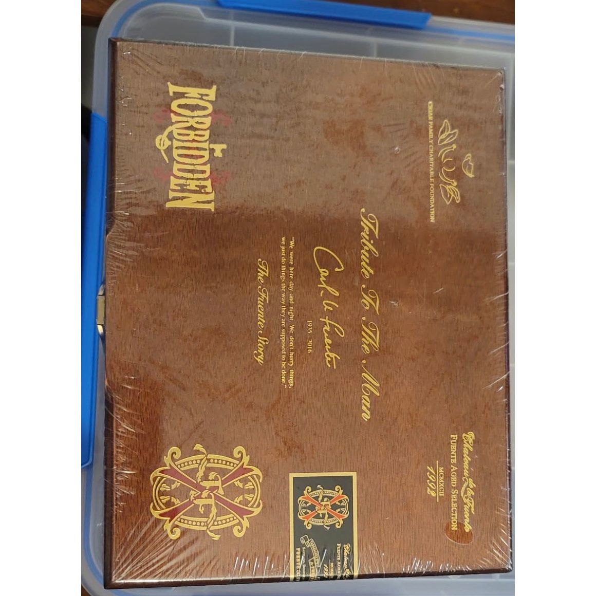 Arturo Fuente Opus X Forbidden X 13 God's Whisper 1924 Box Of 13 Cigars