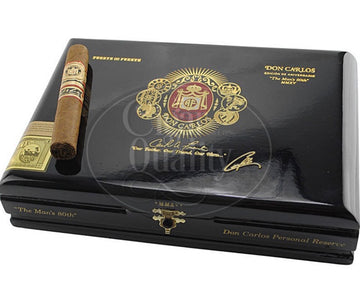 Arturo Fuente Don Carlos Edicion de Aniversario 80th Personal Reserve Box Of 20 Cigars
