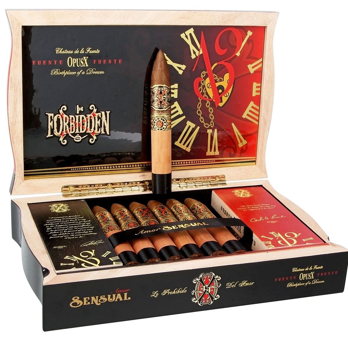 Arturo Fuente Opus X Forbidden X Amor Sensual Box Of 20 Cigars