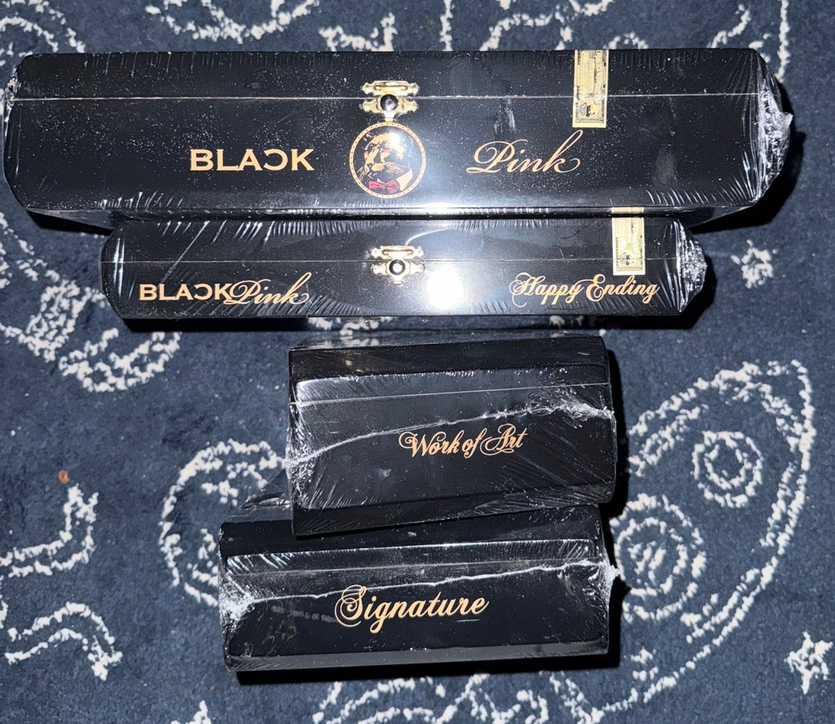 Arturo Fuente Rare Pink Vintage 1960’s Black Pink Cigars