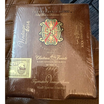 Arturo Fuente Opus X Forbidden X Belicoso XXX Toymaker Vintage 2014 Box Of 5 Cigars